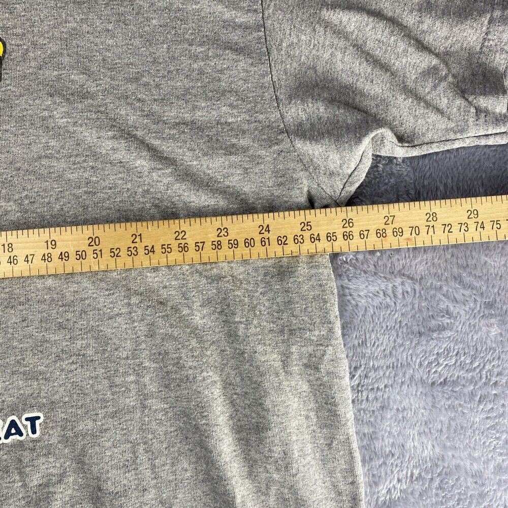 Vintage Homer Simpson Size XXL Exercise Donut Curl T shirt‎ Y2K - Picture 7 of 8